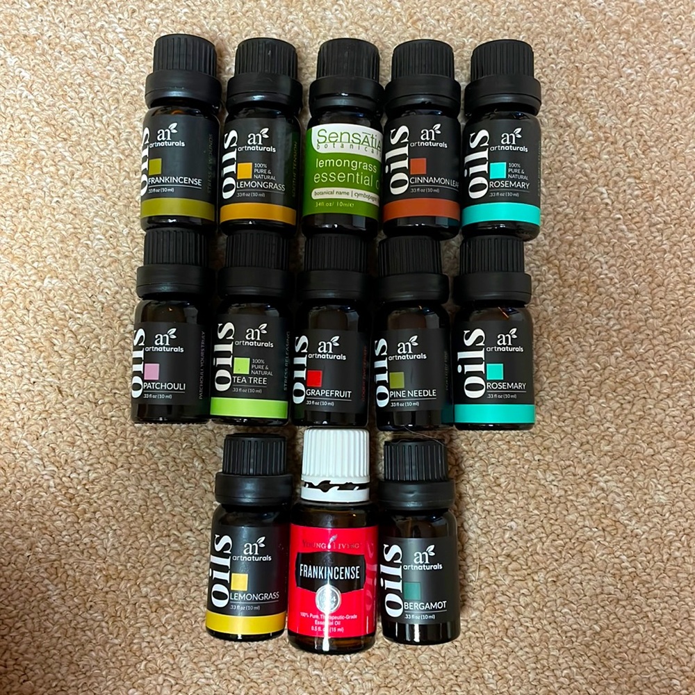 Used essential oils